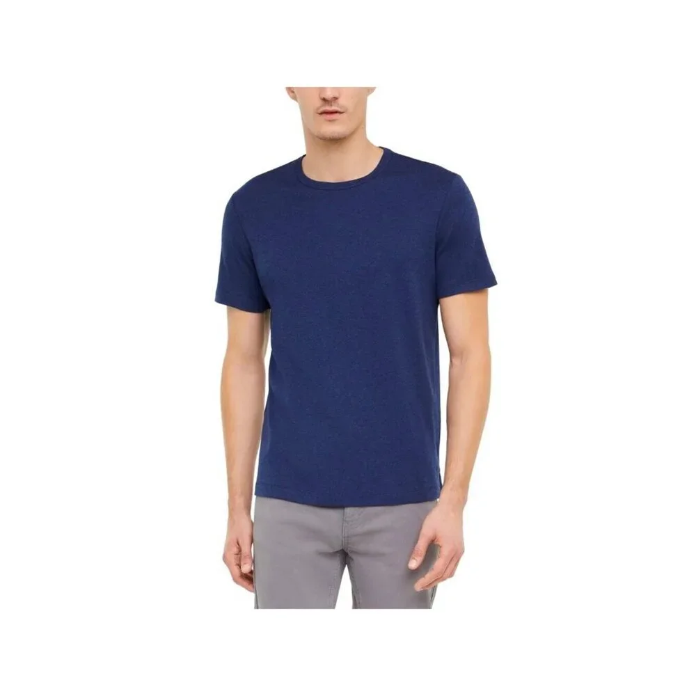 NWT Banana Republic Men's XL Blue Luxe Touch Tee T-Shirt 100% Cotton